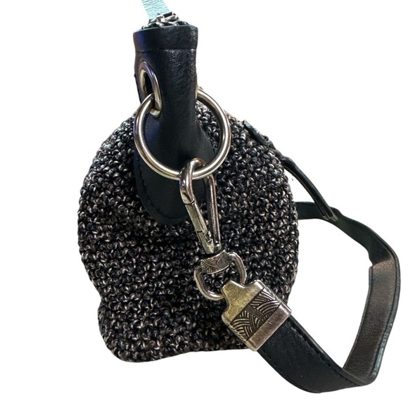 The Sak Indio Crochet Hobo Boho Shoulder Purse Removable Strap - Picture 3 of 8